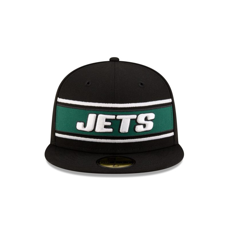 60548809 59FIFTY NFLSIDELINE NEYJET BLACK F