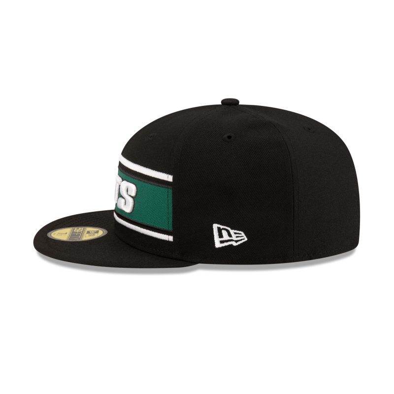 60548809 59FIFTY NFLSIDELINE NEYJET BLACK LSIDE