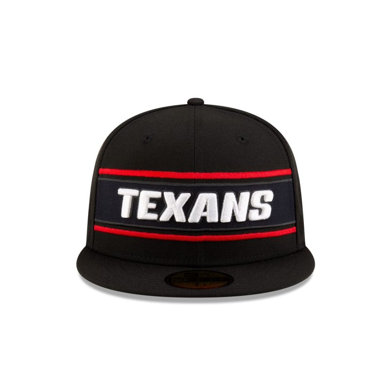 60548810 59FIFTY NFLSIDELINE HOUTEX BLACK F