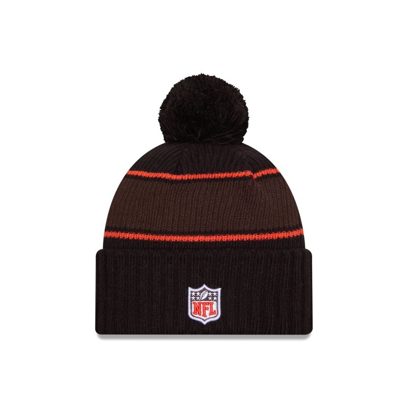 60549613 KNIT NFL24SLSPTKNTCUS CLEBRO BLK R