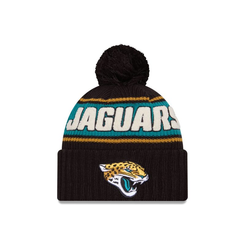 60549624 KNIT NFL24SLSPTKNTCUS JACJAG BLK F