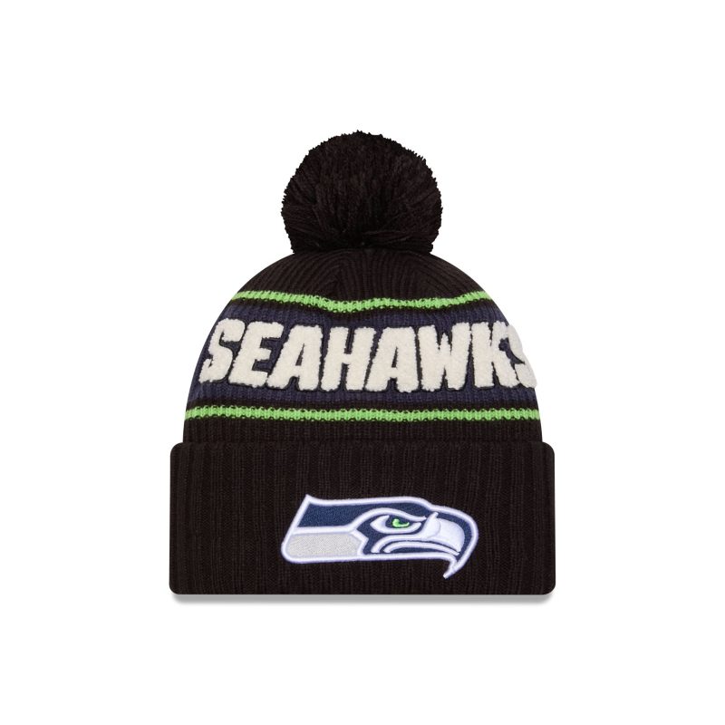 60549626 KNIT NFL24SLSPTKNTCUS SEASEA BLK F