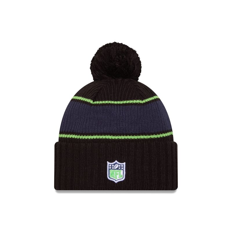 60549626 KNIT NFL24SLSPTKNTCUS SEASEA BLK R