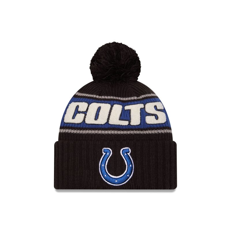 60549631 KNIT NFL24SLSPTKNTCUS INDCOL BLK F 1