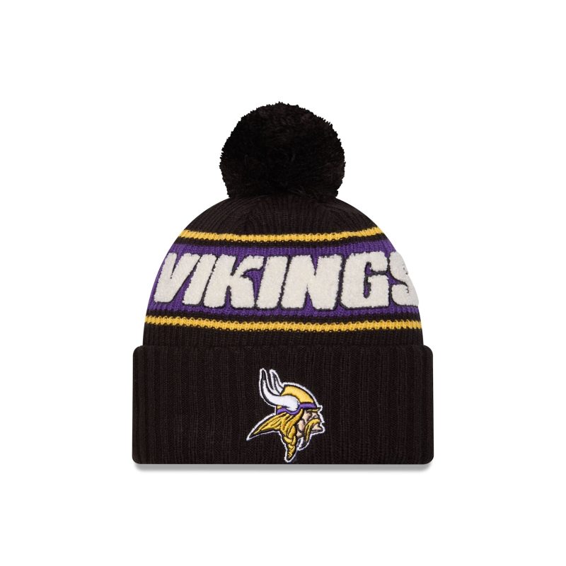 60549632 KNIT NFL24SLSPTKNTCUS MINVIK BLK F