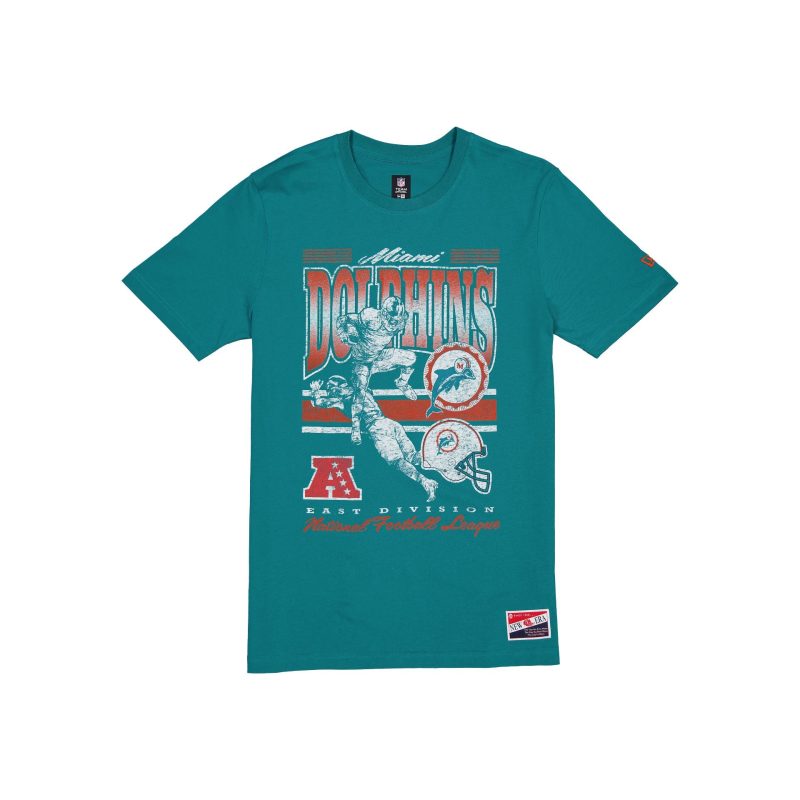 60554560 TSHIRT FW24THROWBACK MIADOLCC TEAL F