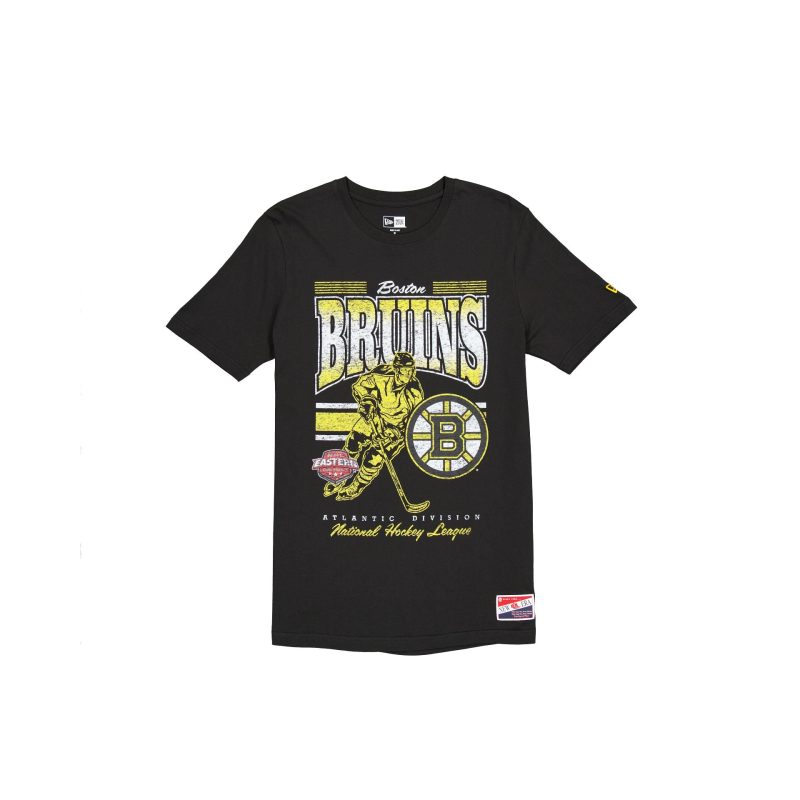 60554586 TSHIRT FW24THROWBACK BOSBRU BLACK F