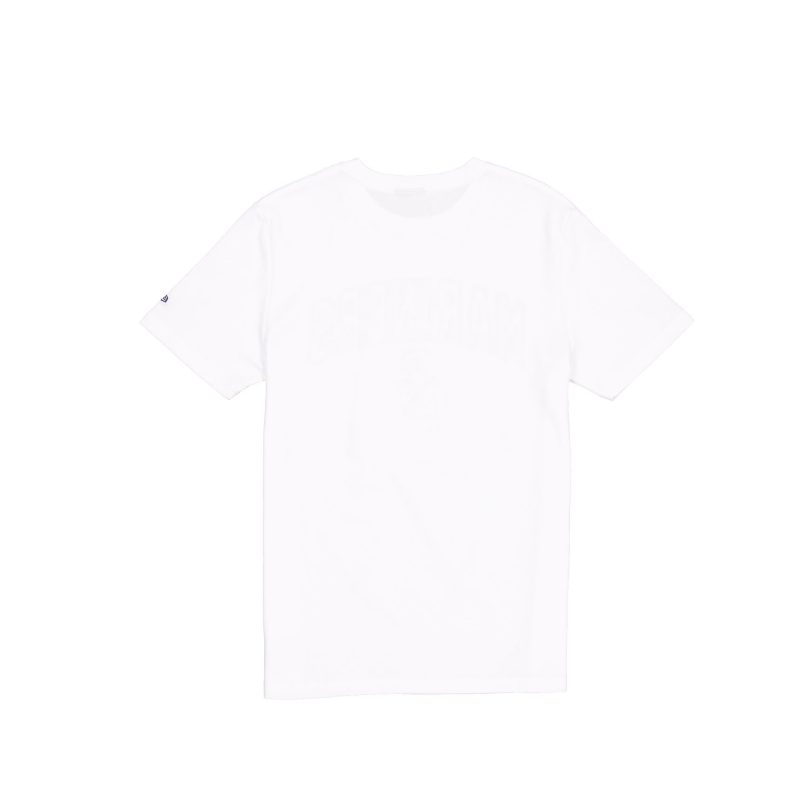 60554691 T SHIRT THROWBACKWHITEFW24 SEAMAR WHITE R