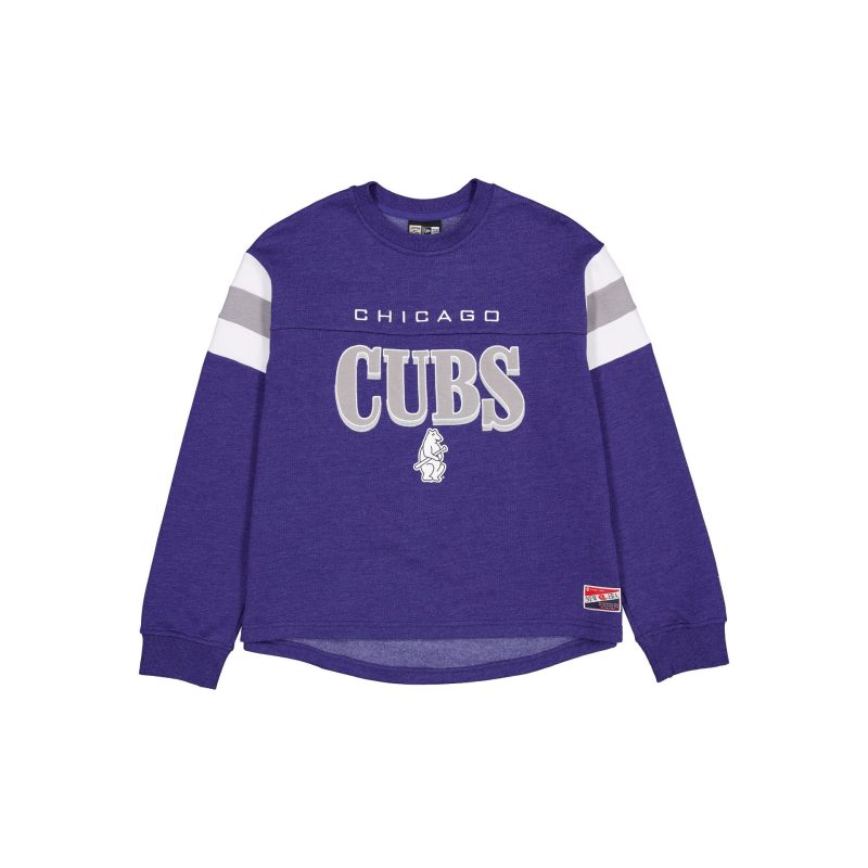 60556687 WCREWNECK FW24THROWBACK CHICUBCO RYL F