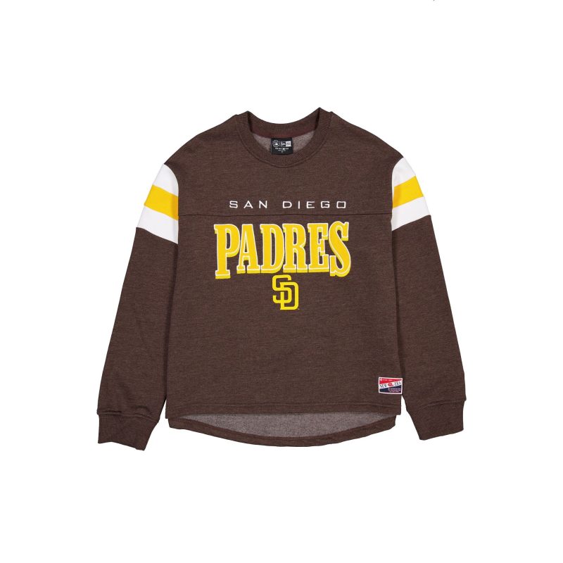 60556703 WCREWNECK FW24THROWBACK SADPAD BRN F