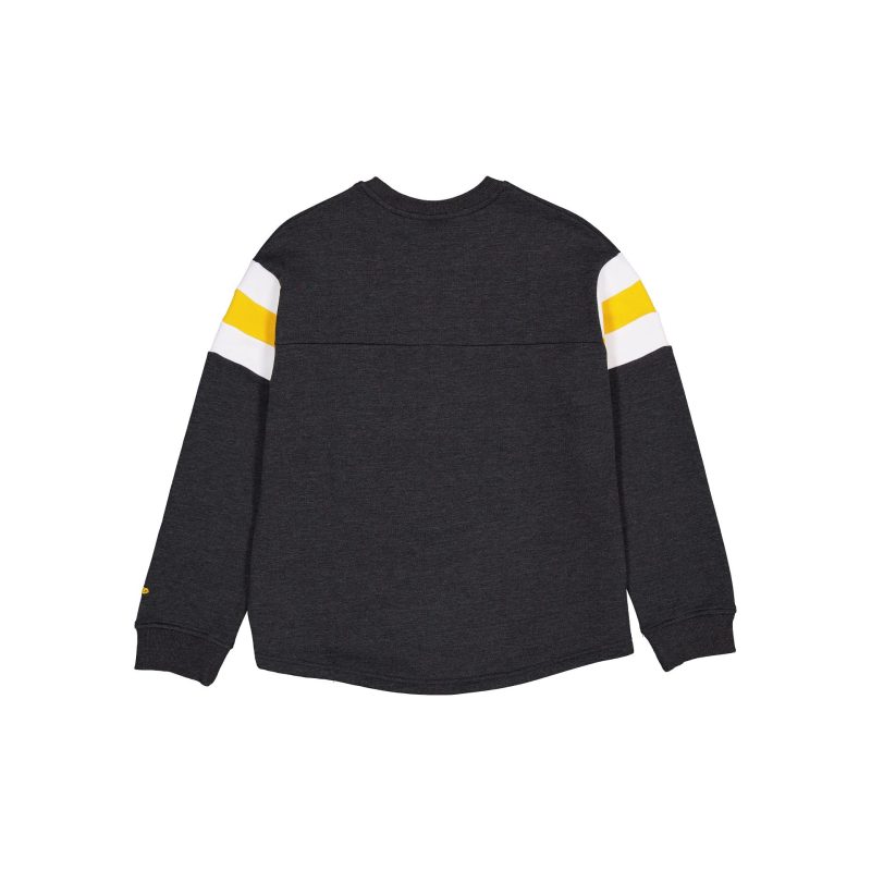 60556792 WCREWNECK FW24THROWBACK PITSTE GRY R