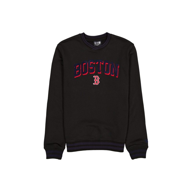 60559675 CREWNECK 20 FW24SPORTNIGHT BOSRED BLK F