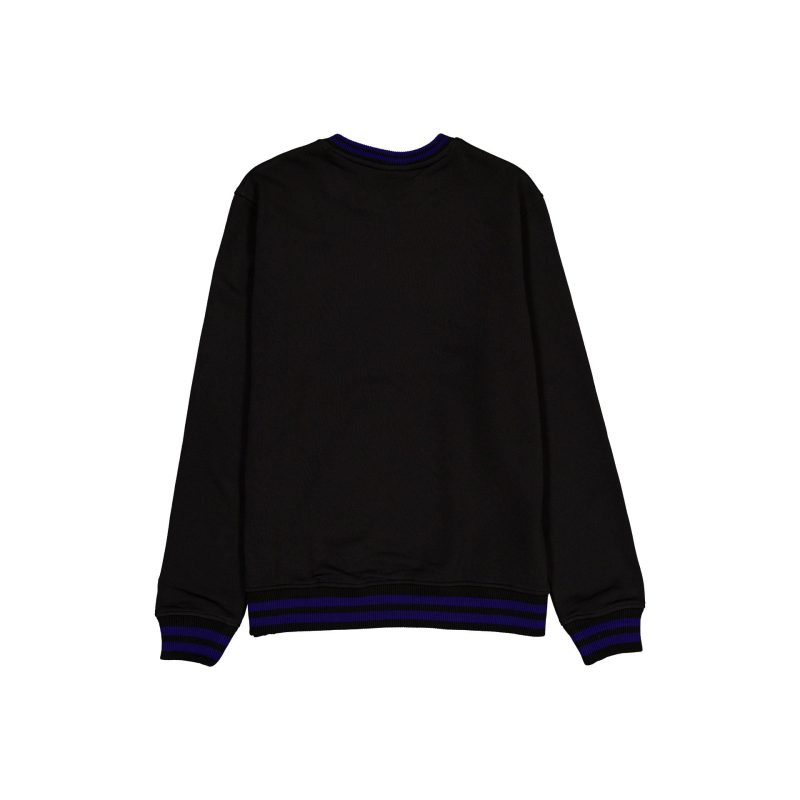 60559697 CREWNECK 20 FW24SPORTNIGHT LOSDOD BLK R