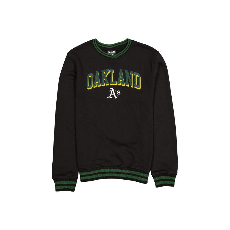 60559706 CREWNECK 20 FW24SPORTNIGHT OAKATH BLK F