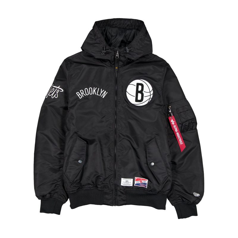 60564067 JACKET NBAXALPHA24 BRONET BLK F