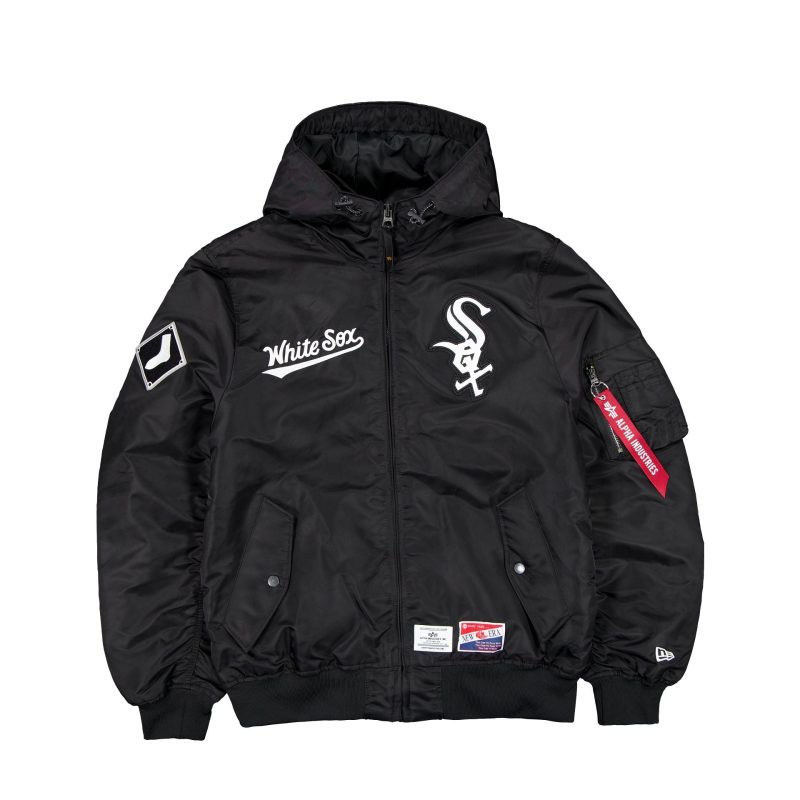 60564077 JACKET MLBXALPHA24 CHIWHI BLACK F