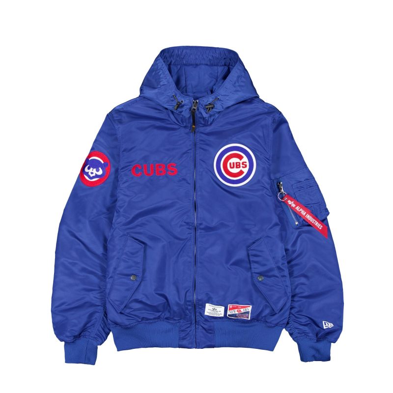 60564086 JACKET MLBXALPHA24 CHICUB BLUE F