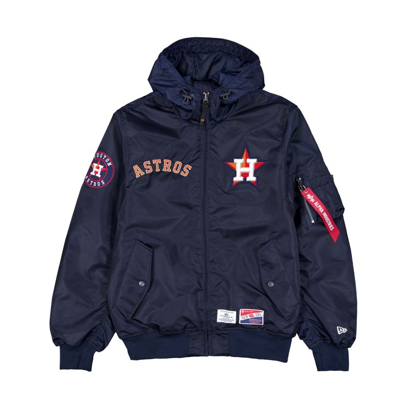 60564101 JACKET MLBXALPHA24 HOUAST NAVY F