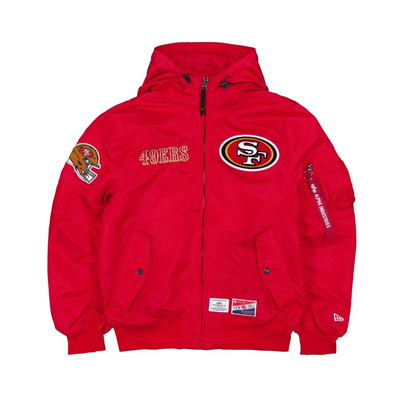 60564152 JACKET NFLXALPHA24 SAF49E RED A1