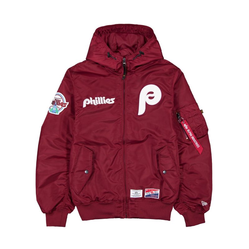 60564155 JACKET MLBXALPHA24 PHIPHICO DARK 20RED F