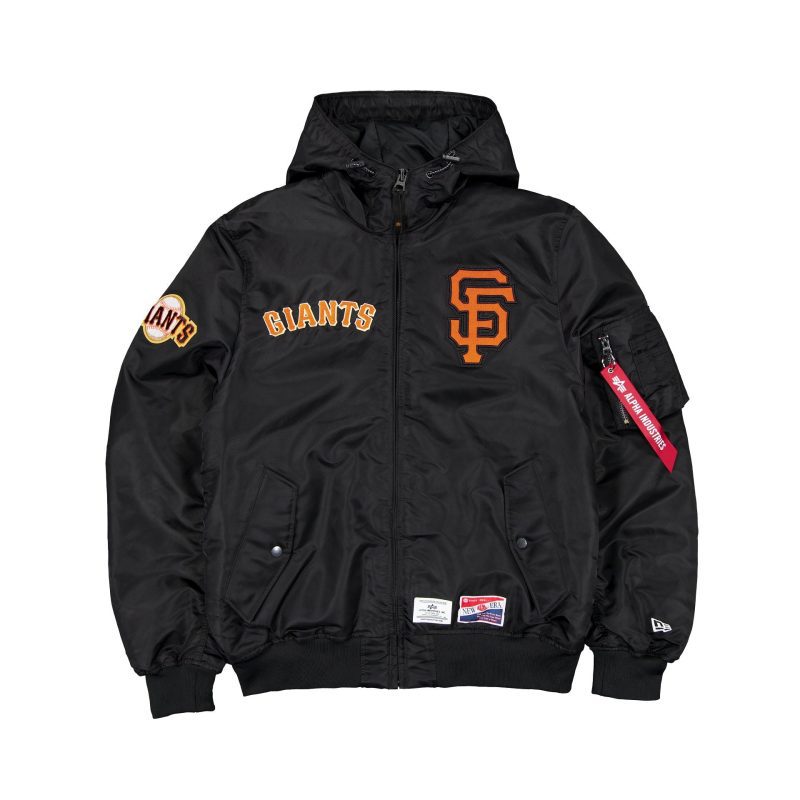 60564163 JACKET MLBXALPHA24 SAFGIA BLACK F