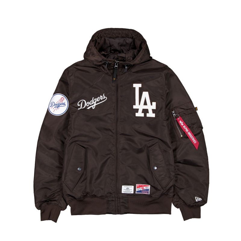 60564166 JACKET MLBXALPHA24 LOSDOD BROWN F