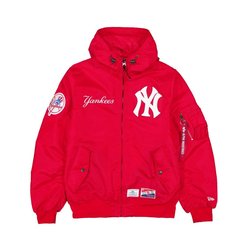 60564182 JACKET MLBXALPHA24 NEYYAN RED F