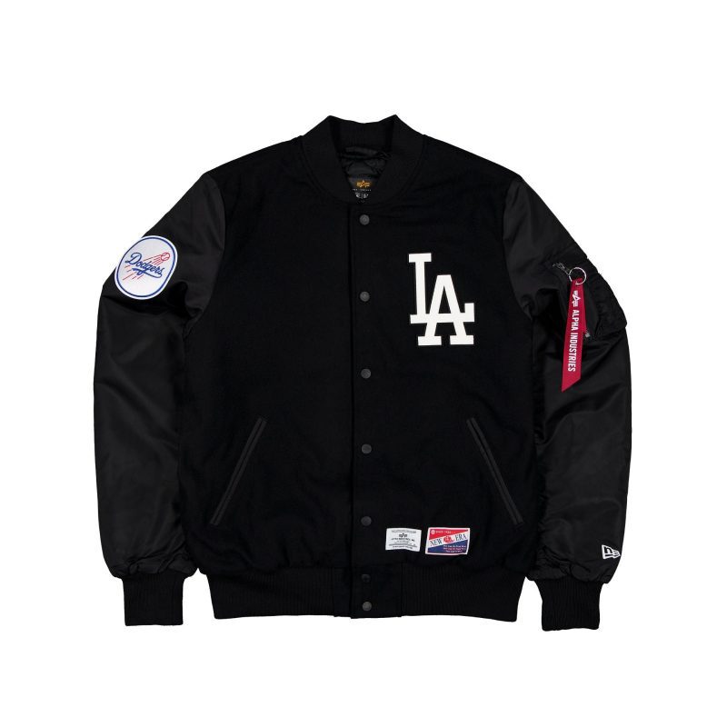 60564188 JACKET MLBXALPHA24 LOSDOD BLACK A1