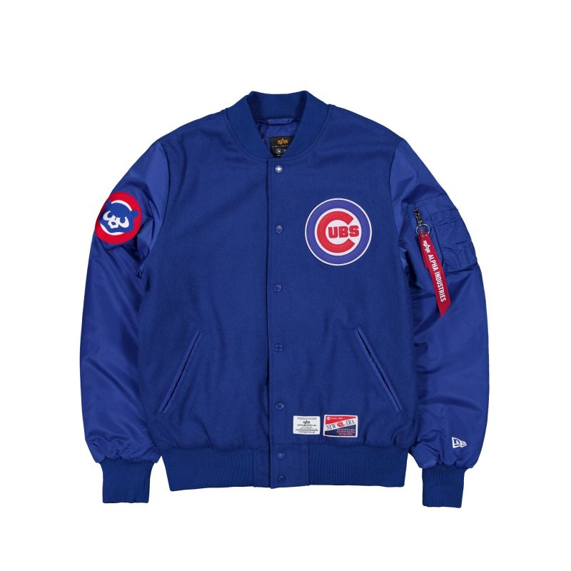 60564193 JACKET MLBXALPHA24 CHICUB BLUE A1