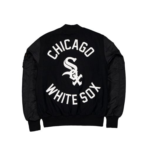 60564194 JACKET MLBXALPHA24 CHIWHI BLACK B2