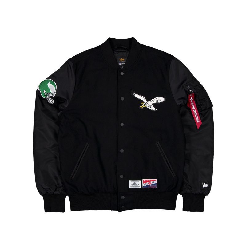 60564200 JACKET NFLXALPHA24 PHIEAGCC BLK A1