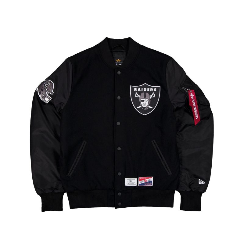 60564204 JACKET NFLXALPHA24 LASRAI BLK A1