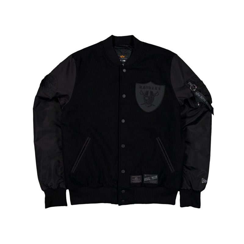 60564215 JACKET NFLXALPHA24 LASRAI BLK A1