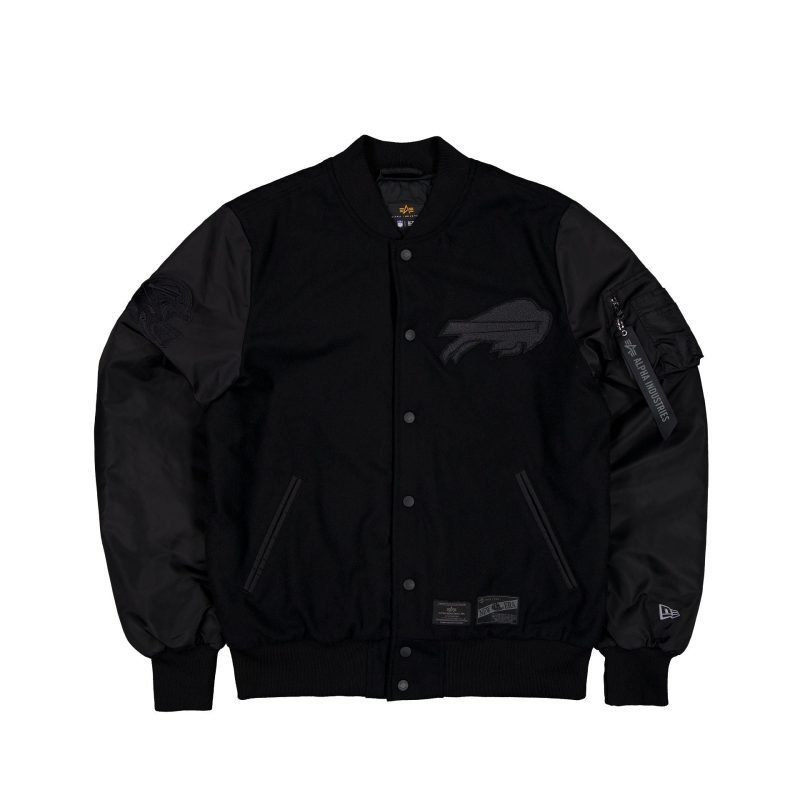 60564222 JACKET NFLXALPHA24 BUFBIL BLK A1