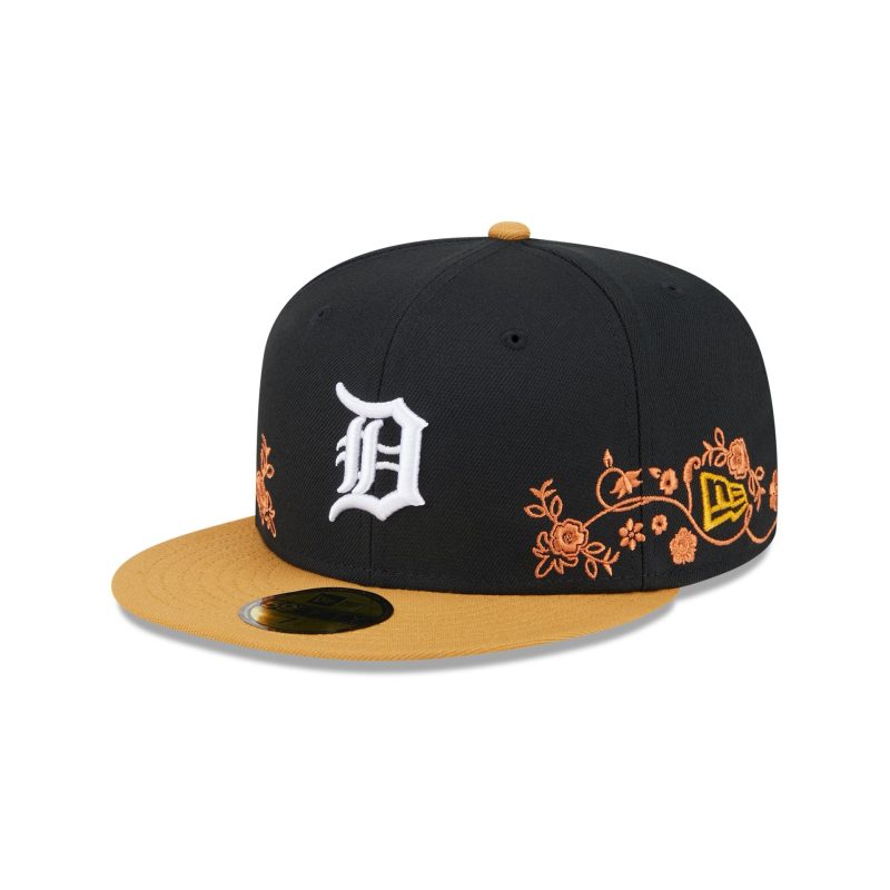 60565652 59FIFTY FLORALVINE DETTIG BLK 3QL