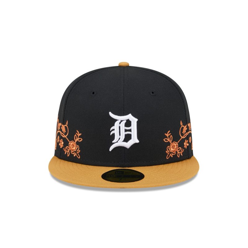 60565652 59FIFTY FLORALVINE DETTIG BLK F