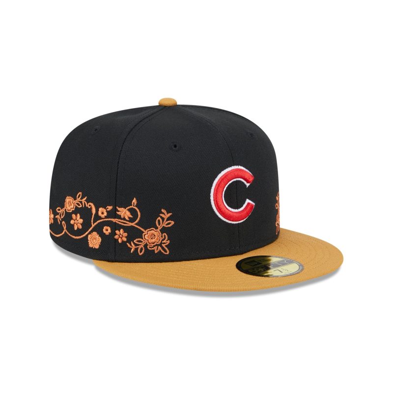 60565654 59FIFTY FLORALVINE CHICUB BLK 3QR