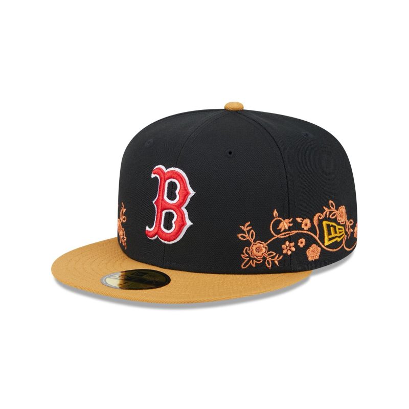 60565655 59FIFTY FLORALVINE BOSRED BLK 3QL