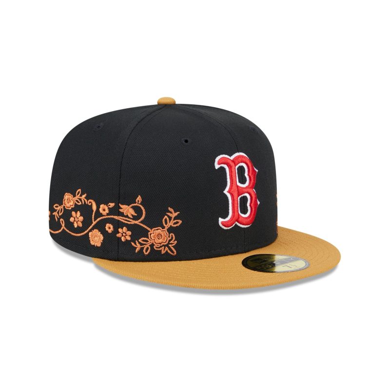 60565655 59FIFTY FLORALVINE BOSRED BLK 3QR