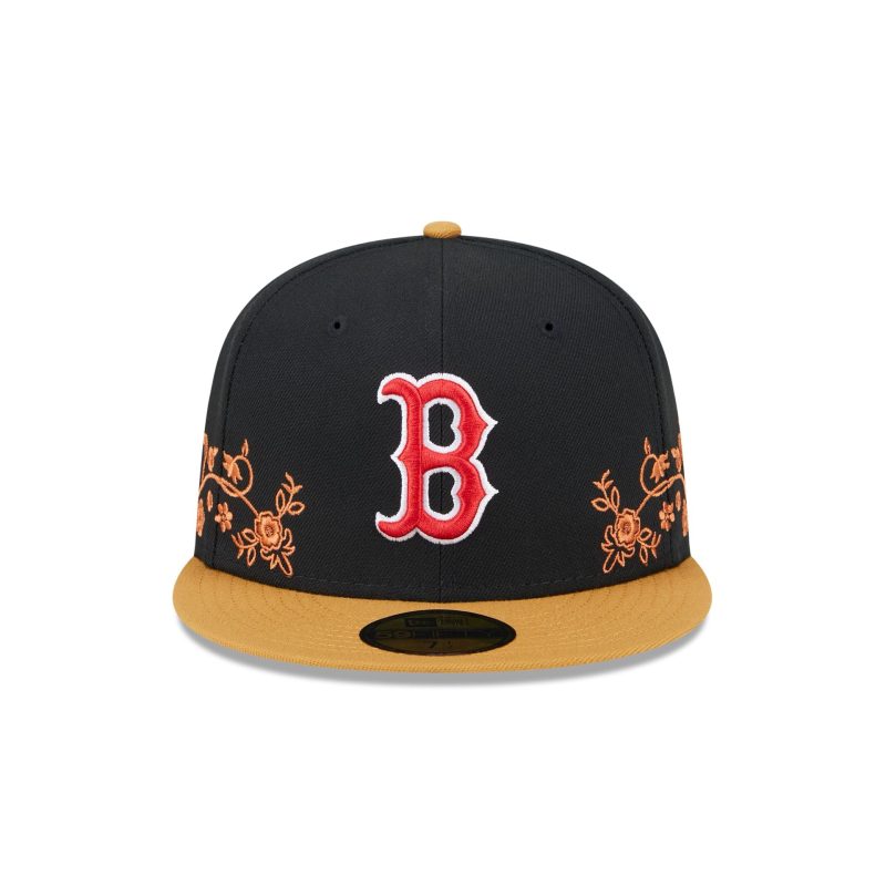 60565655 59FIFTY FLORALVINE BOSRED BLK F