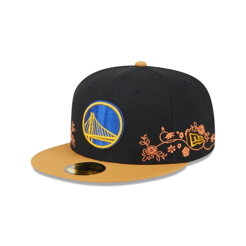 60565665 59FIFTY FLORALVINE GOLWAR BLK 3QL