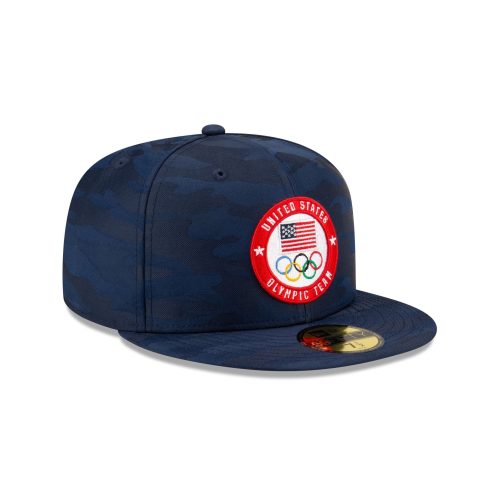 60565840 59FIFTY PARISOLYMPICSPACK USAOLY28 NAVY 3QR 1