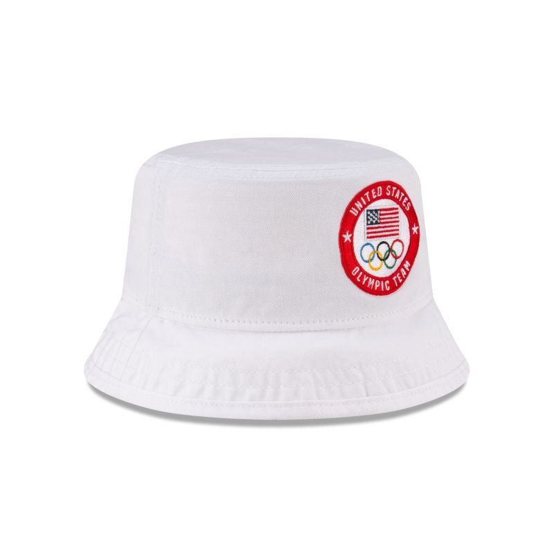 60565874 BUCKET PARISOLYMPICSPACK USAOLY28 WHITE 3QR