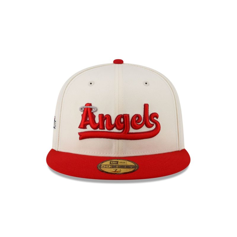 60565970 59FIFTY CLASSICSDROPSTEAMFITTED ANAANG WHT F