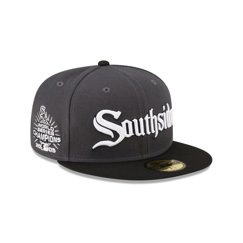 60565977 59FIFTY CLASSICSDROPSTEAMFITTED CHIWHI GRY 3QR