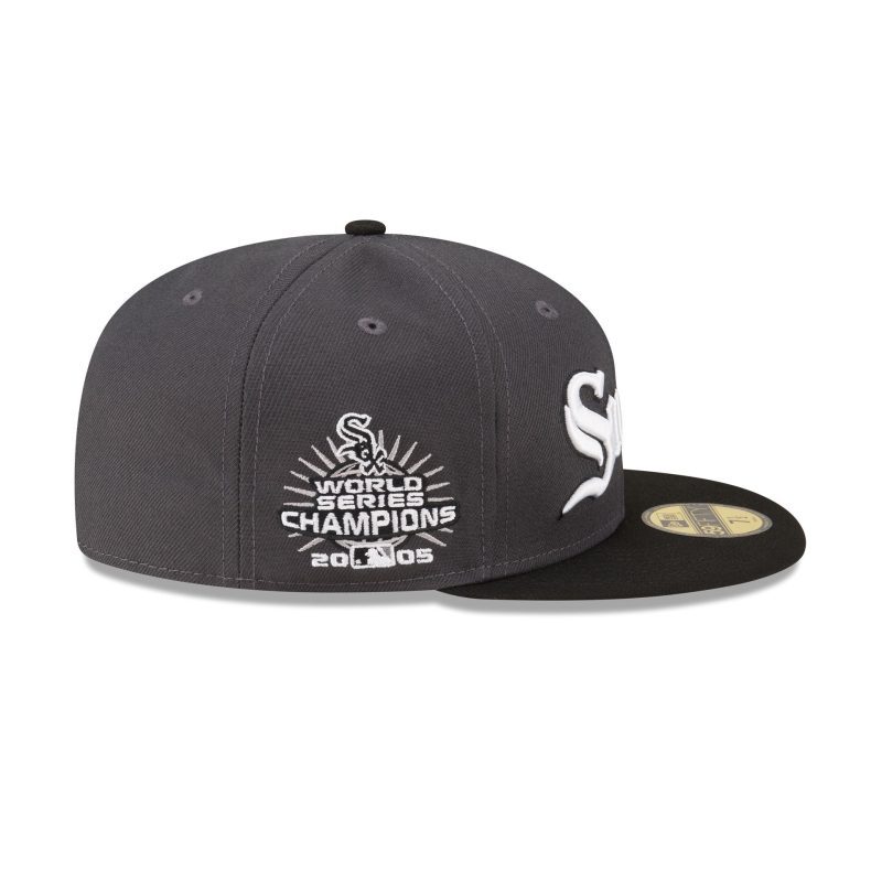 60565977 59FIFTY CLASSICSDROPSTEAMFITTED CHIWHI GRY RSIDE