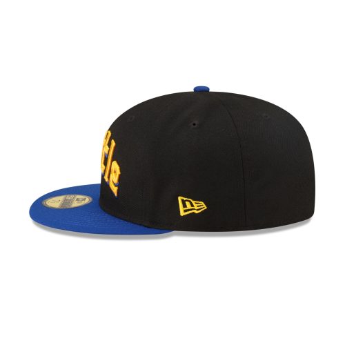 60565985 59FIFTY CLASSICSDROPSTEAMFITTED SEAMAR BLK LSIDE