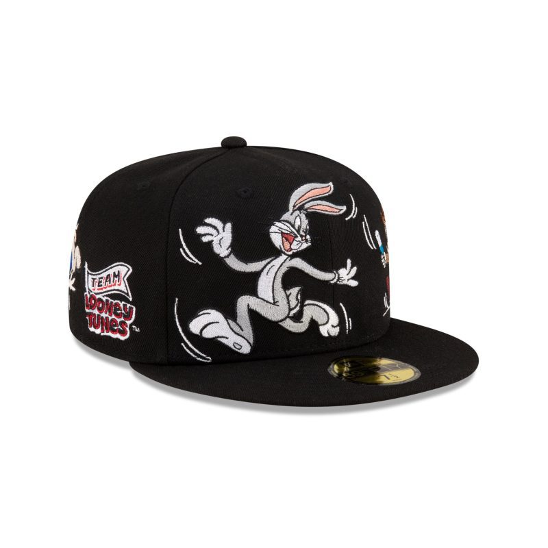 60569810 59FIFTY DTCEXCLOONEYTUNES BLK 3QR