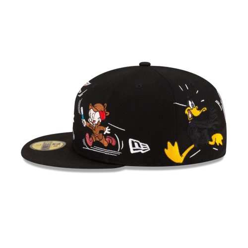 60569810 59FIFTY DTCEXCLOONEYTUNES BLK LSIDE