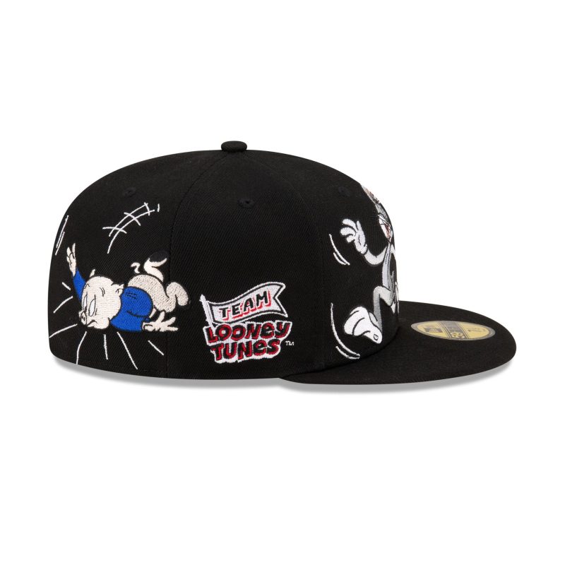 60569810 59FIFTY DTCEXCLOONEYTUNES BLK RSIDE